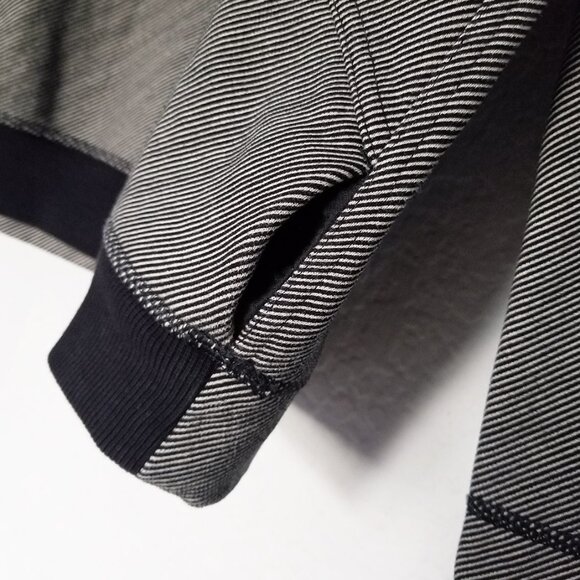 LULULEMON Women's 4 Keep Up Crew Sweatshirt Top Telemark Print Black Mojave Tan - Picture 11 of 16